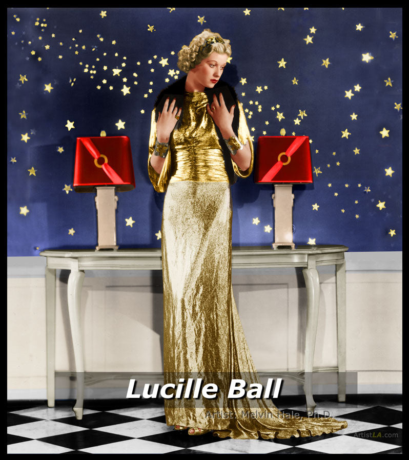 Lucille Ball, Hollywood, 1936