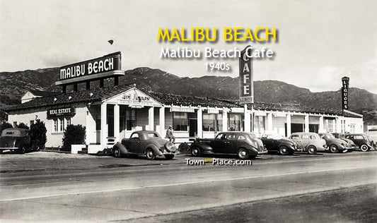 Malibu Beach, Malibu Beach Cafe, 1940s