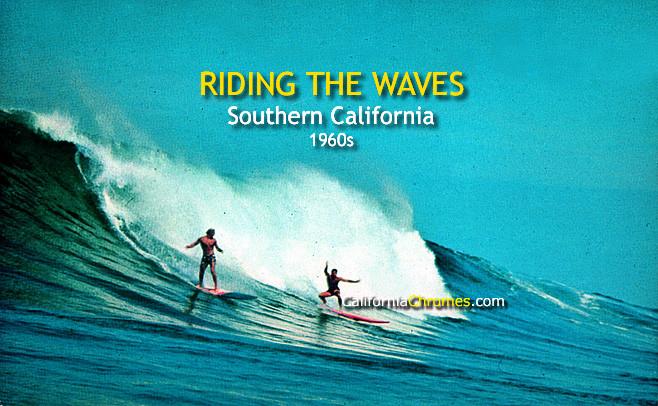 Riding the Waves Southern Cal, c.1965