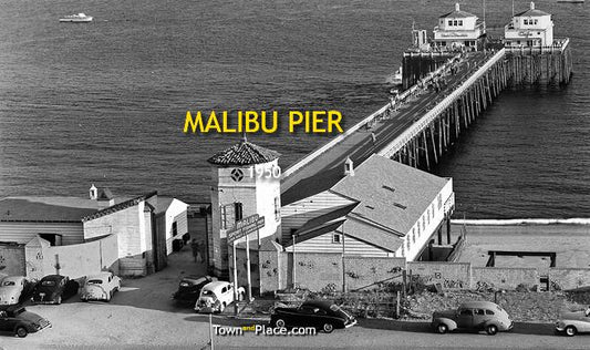 Malibu Pier, 1950s