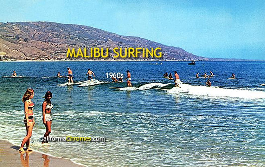 Malibu Surfing c.1960