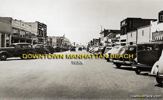 Downtown Manhattan Beach c.1930s