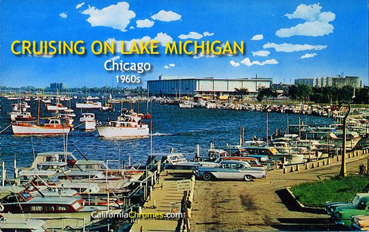 Cruising on Lake Michigan Chicago, c.1960