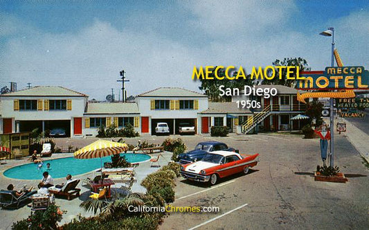 Mecca Motel, San Diego, 1950s
