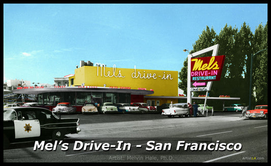 Mel's Drive-in, San Francisco, 1950s
