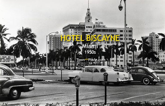 Hotel Biscayne, Miami, 1950s