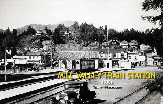 Mill Valley Train Station c.1930s