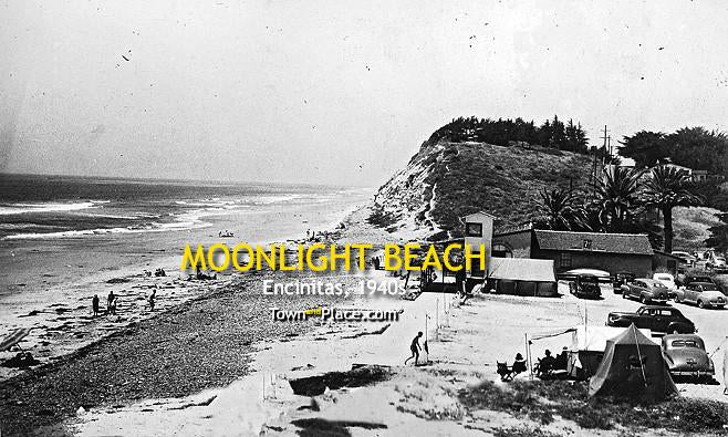 Moonlight Beach, Encinitas c.1940s