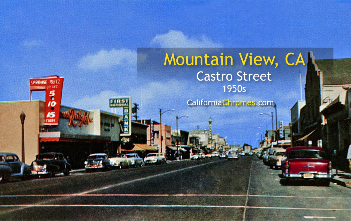 MOUNTAIN VIEW, California - Castro Street