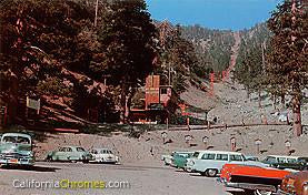 The Ski Lift at Mt. Baldy 1957