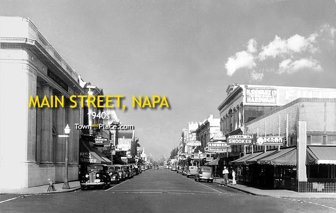Main Street, Napa c.1940s
