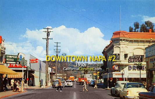 Downtown Napa #2, c1950s