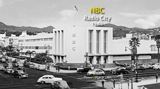 NBC, Radio City, Hollywood, 1940s