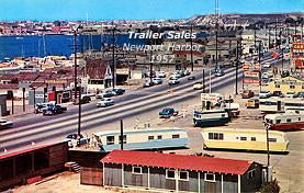 Trailer Sales Newport Harbor, 1955