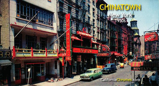 Chinatown - New York Mott Street, c.1955