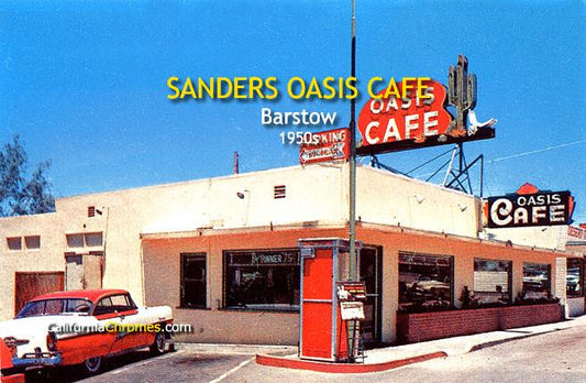 Sanders Oasis Cafe Barstow, c.1955