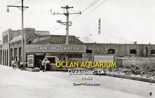 Ocean Aquarium, Oceanside c.1940s