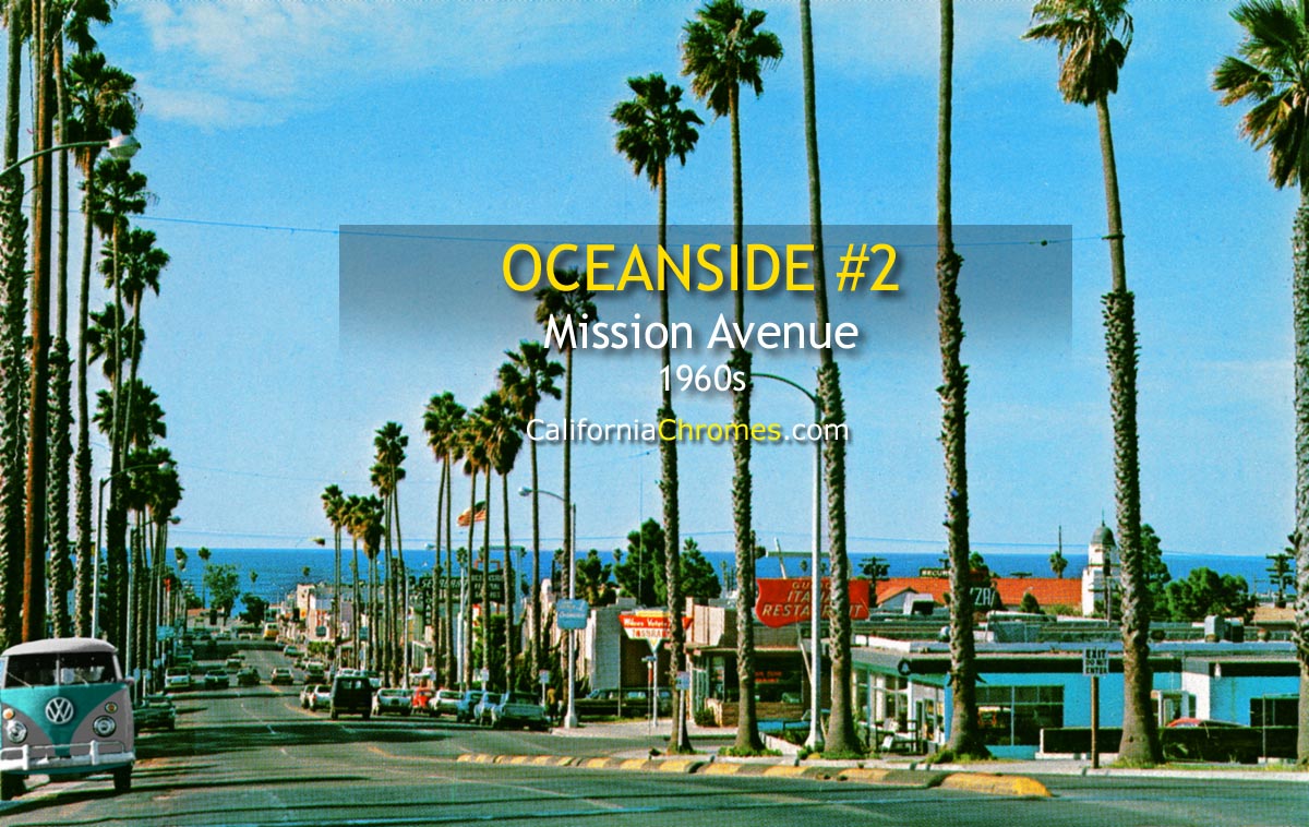 MISSION AVENUE - Oceanside, California - 1960s