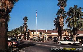 South Palm Canyon Drive Facing The Plaza c.1960