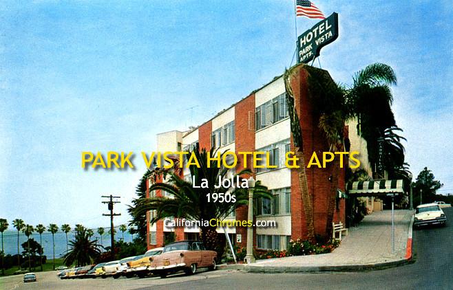Park Vista Hotel & Apts, La Jolla c.1950s