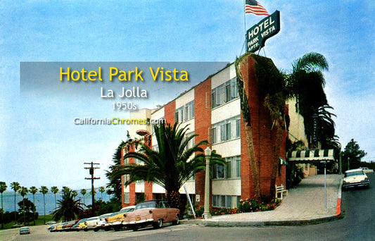 PARK VISTA HOTEL - La Jolla, California 1950s