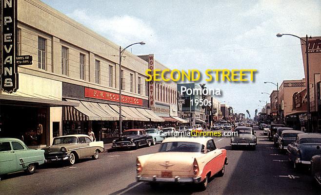 Second Street Pomona, c.1950s