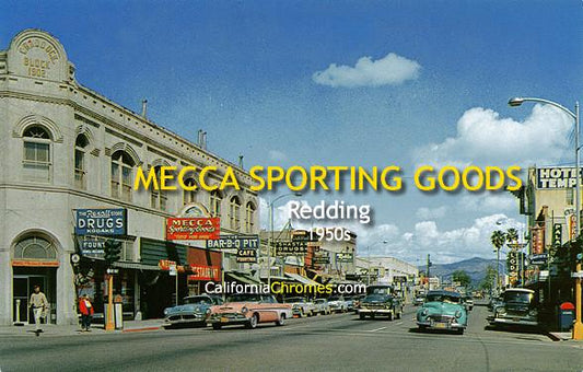 Mecca Sporting Goods, Redding, CA 1950s