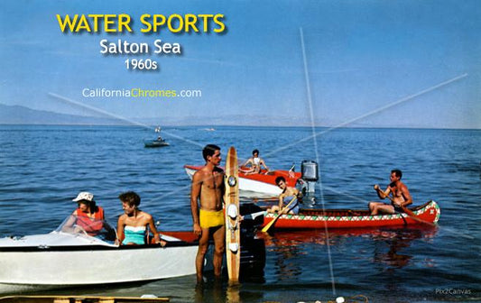 Water Sports, Salton Sea, 1960s