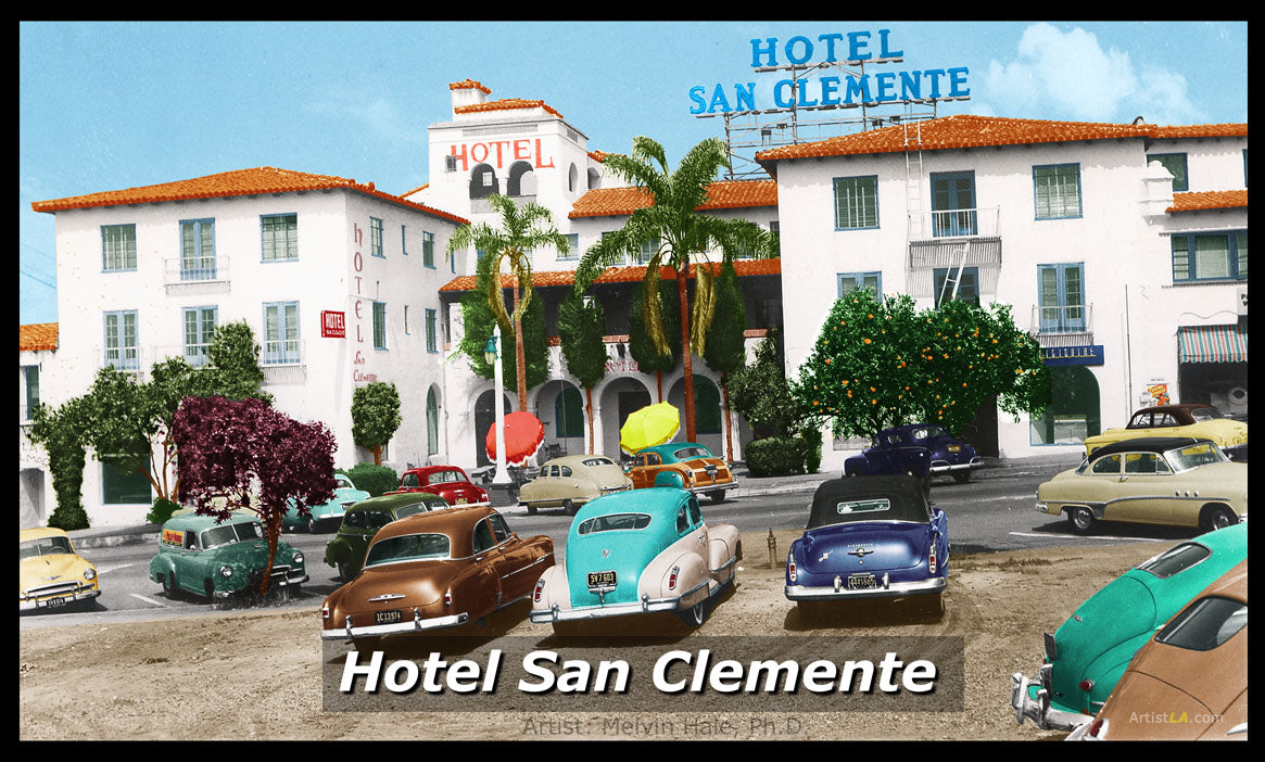Hotel San Clemente, 1955