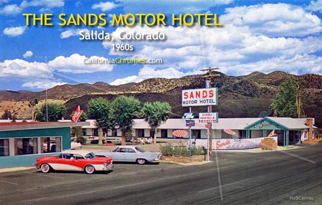 The Sands Motor Hotel, Salida, Colorado, 1960s