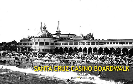 Santa Cruz Casino and Boardwalk, 1940s