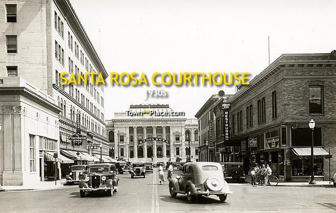 Santa Rosa Courthouse c.1930s