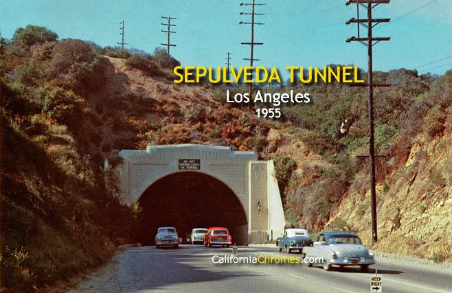 Sepulveda Blvd. Tunnel Los Angeles, c.1955