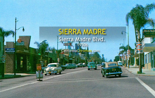 SIERRA MADRE, California - Business Area 1950s