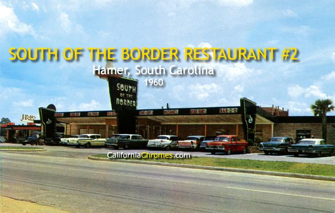 South of the Border Restaurant #2, Hamer South Carolina c1960s