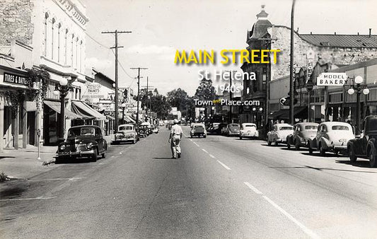 Main Street, St. Helena c.1940s