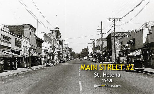 Main Street #2, St. Helena, c.1940s