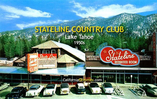 State Line Country Club (now Harrahs), Lake Tahoe c1950s