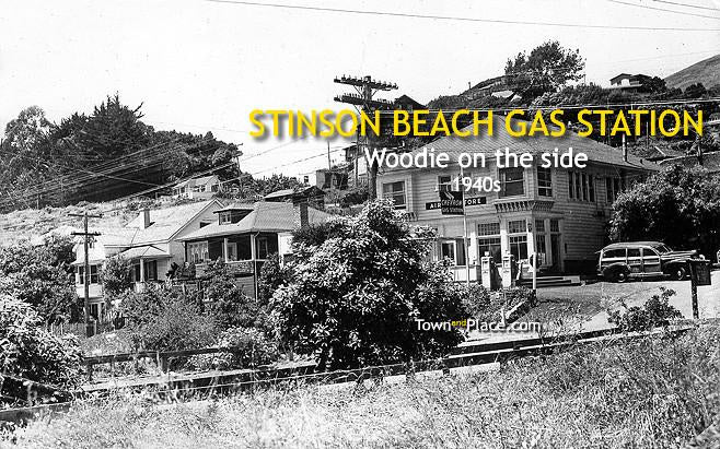Stinson Beach Gas Station, 1940s