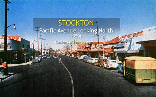 STOCKTON, California - Pacific Avenue