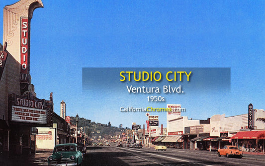 STUDIO CITY -Ventura Blvd. - Studio City, California