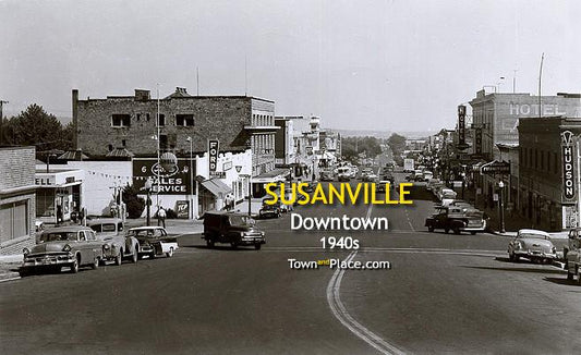 Downtown Susanville c.1940s