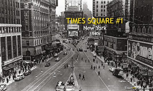 Times Square #1, New York, 1940s