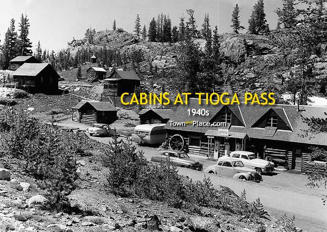 Cabins at Tioga Pass, c.1940s