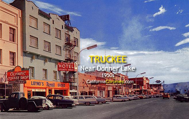 Truckee Near Donner Lake c1950s