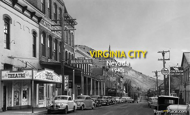Virginia City, Nevada, 1940s