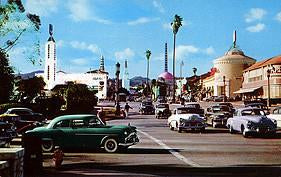 Westwood Village Los Angeles, c.1955