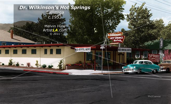 Wilkinson's Hot Springs, Calistoga, 1950s